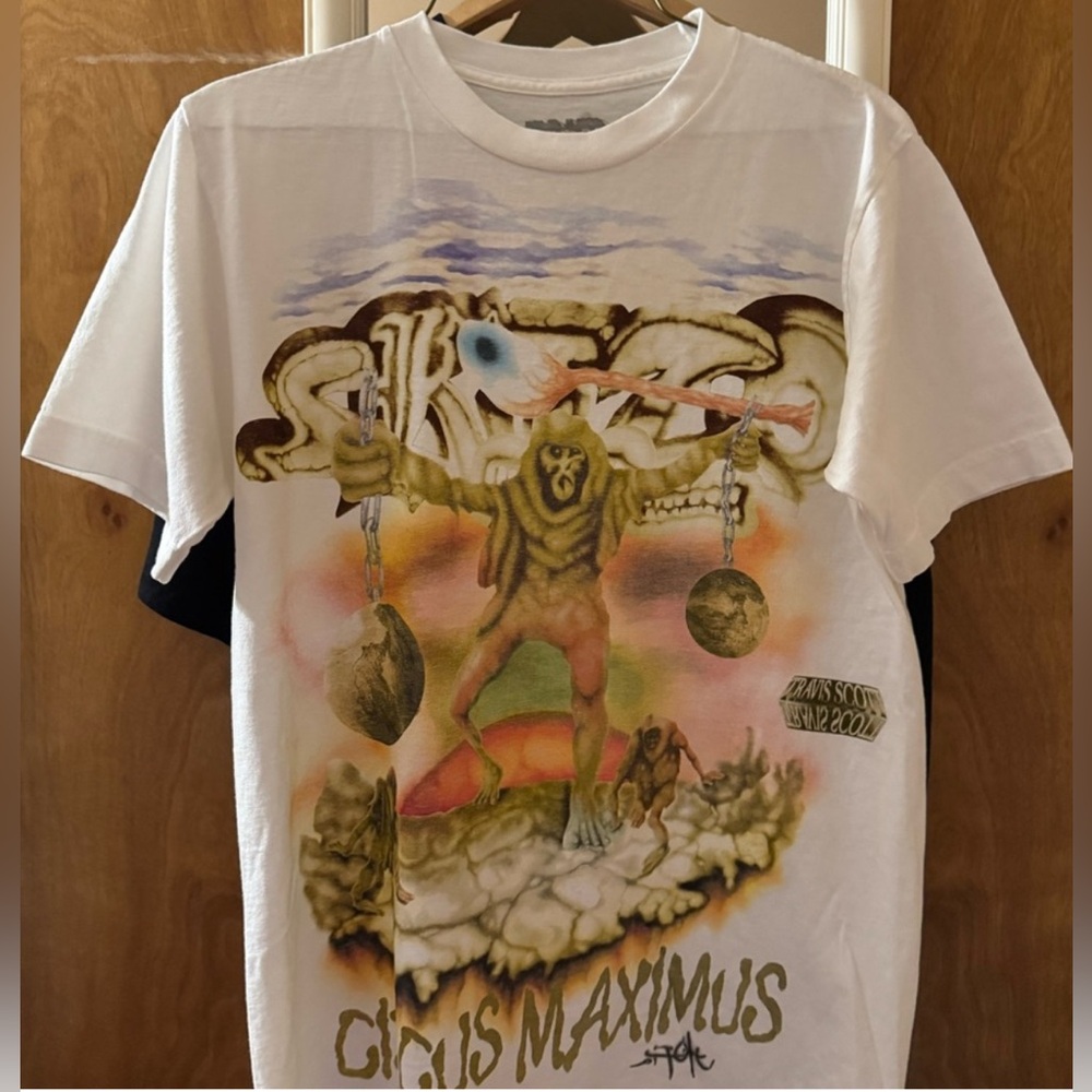 🔥 Travis Scott Concert ‘24 Men T-shirt Small Circus Maximus 🔥 Brand New 🔥